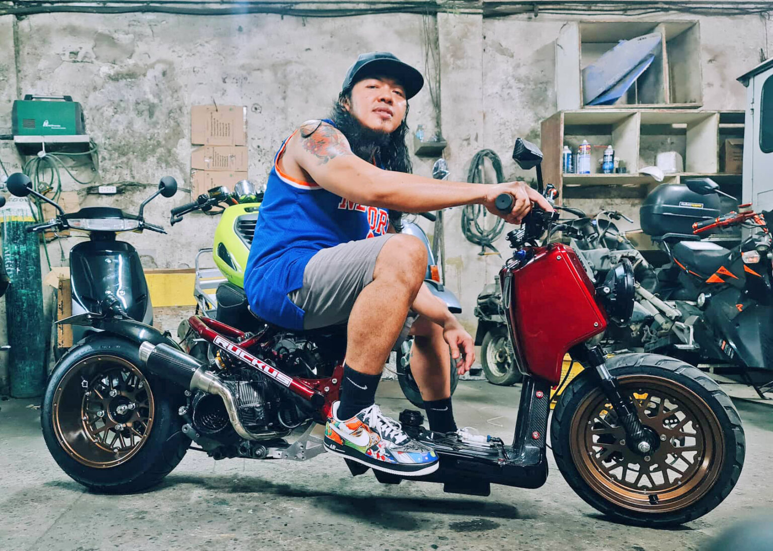 Insideracing Custom Honda Ruckus Bobber From Manila