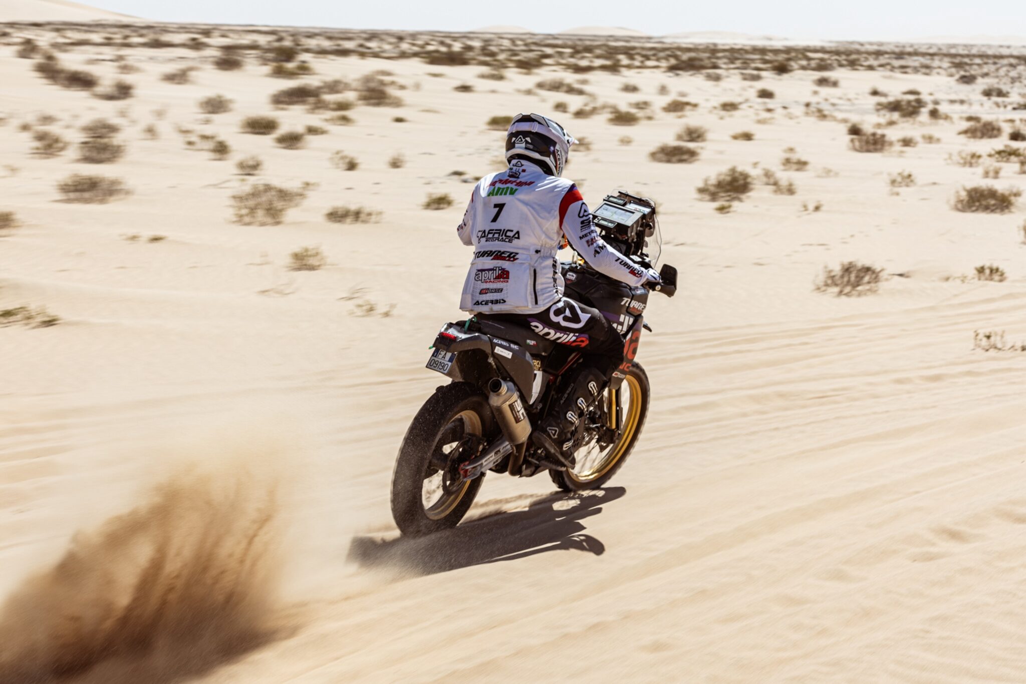 Insideracing Demanding Day For Aprilia Tuareg Racing In Sixth Stage Of