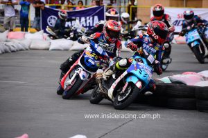 Aljon Valencia of Yamaha-Spec V (93) followed by Vingie Coloma of Yamaha MW 323 (25)