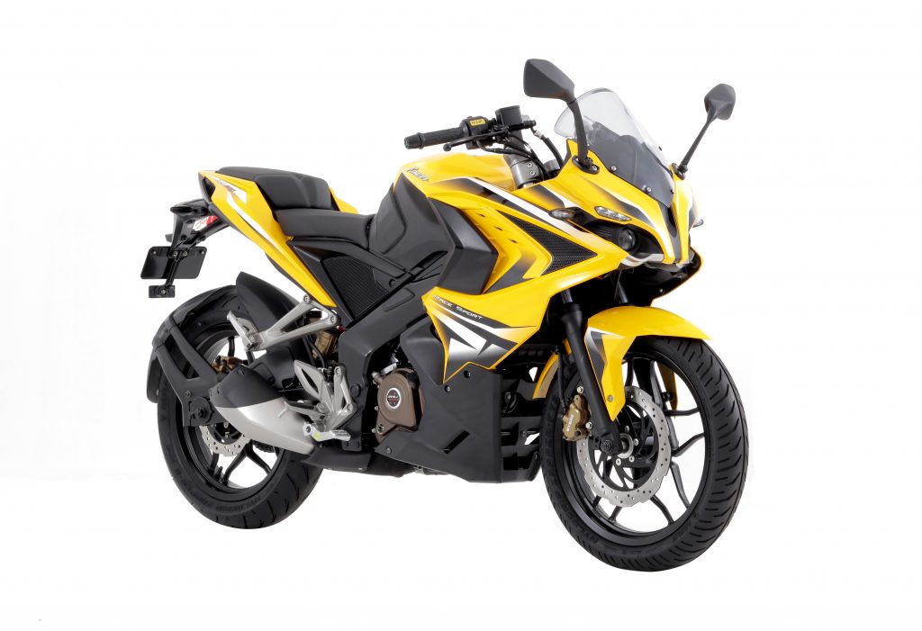 rouser-rs200-yellow
