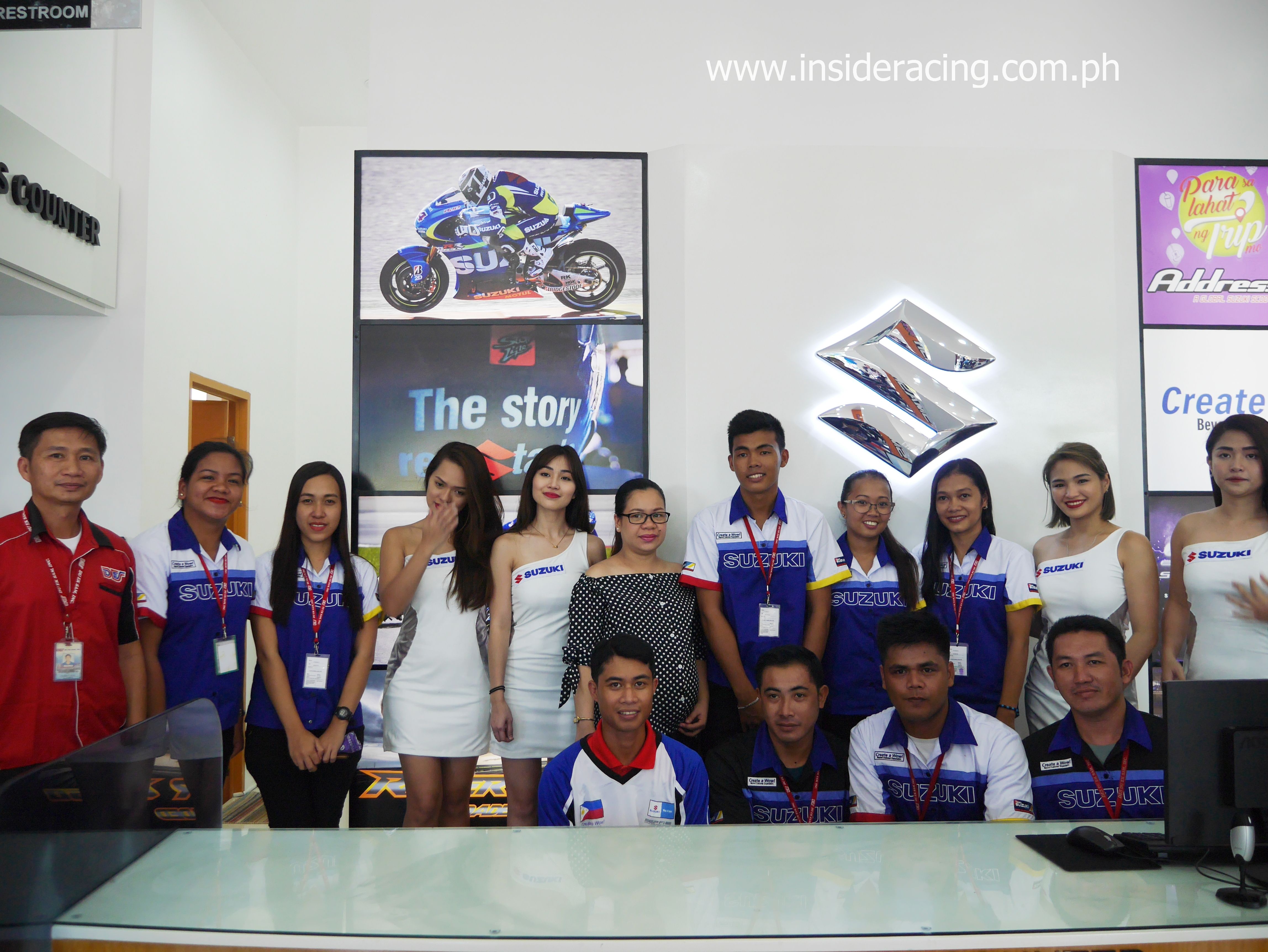 IR News: DES Marketing Now Has a Suzuki 3S Shop in Iloilo! - InsideRACING