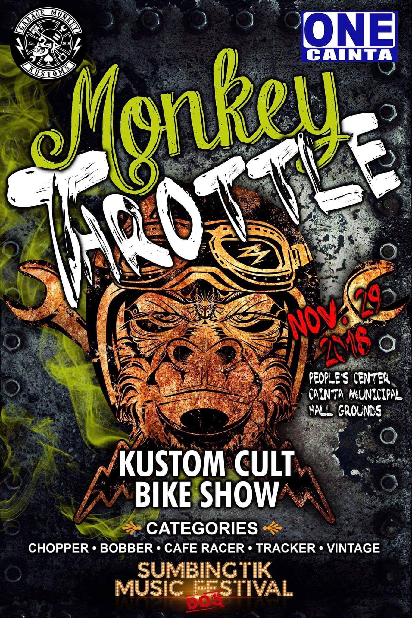 InsideRACING Garage Monkey Kustoms presents “Monkey Throttle Custom