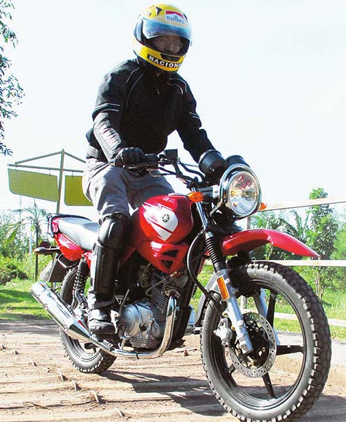 yamaha ybr 125 off road