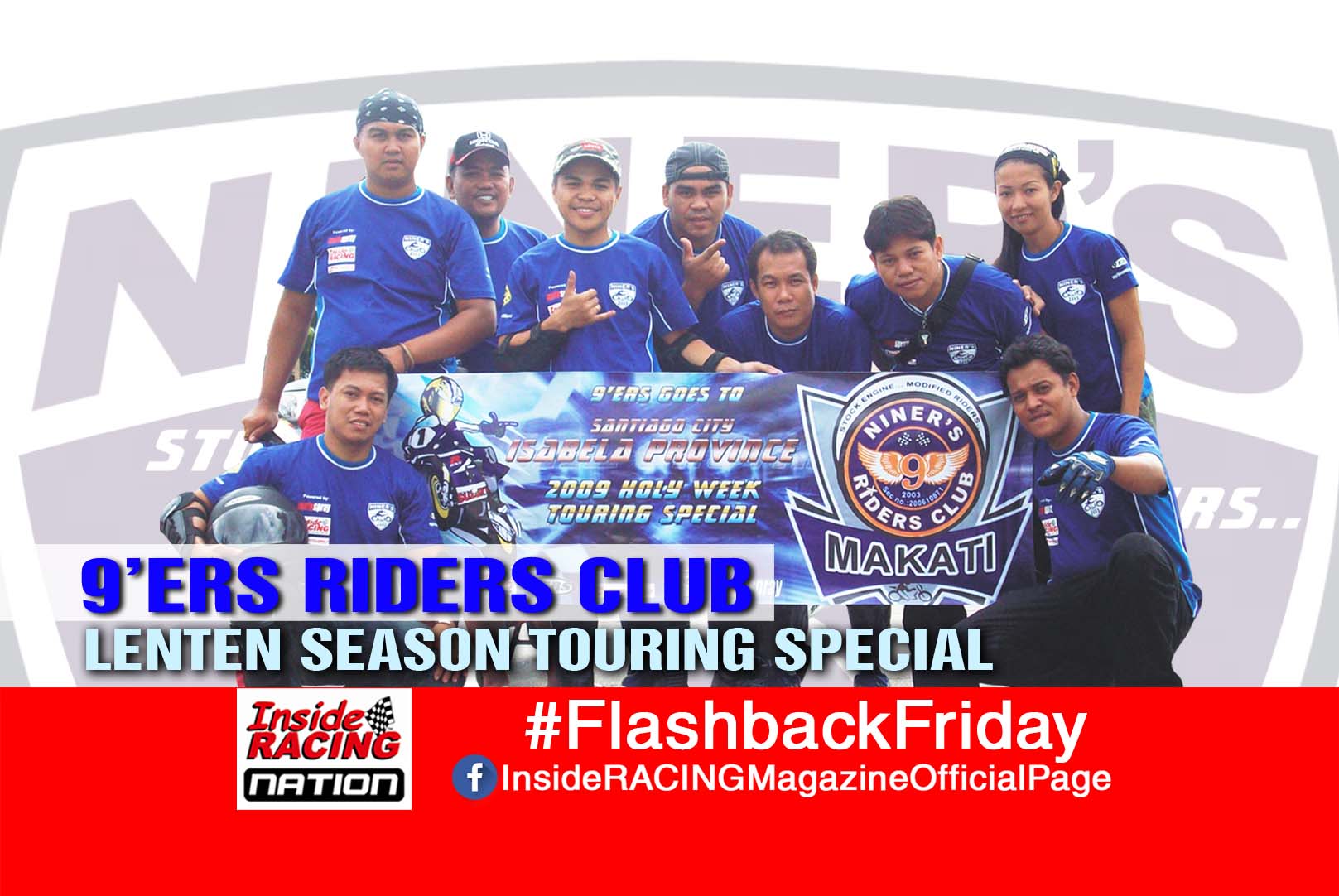 InsideRACING 9’ers Riders Club