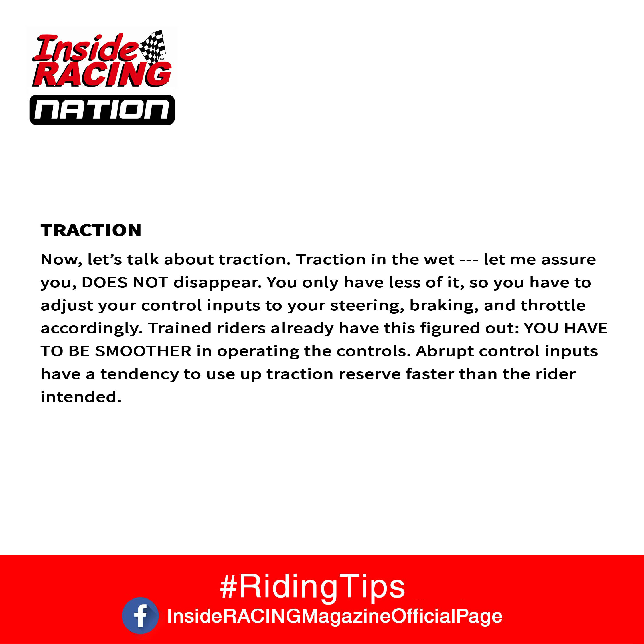 Wet Outside Riding Tips 3