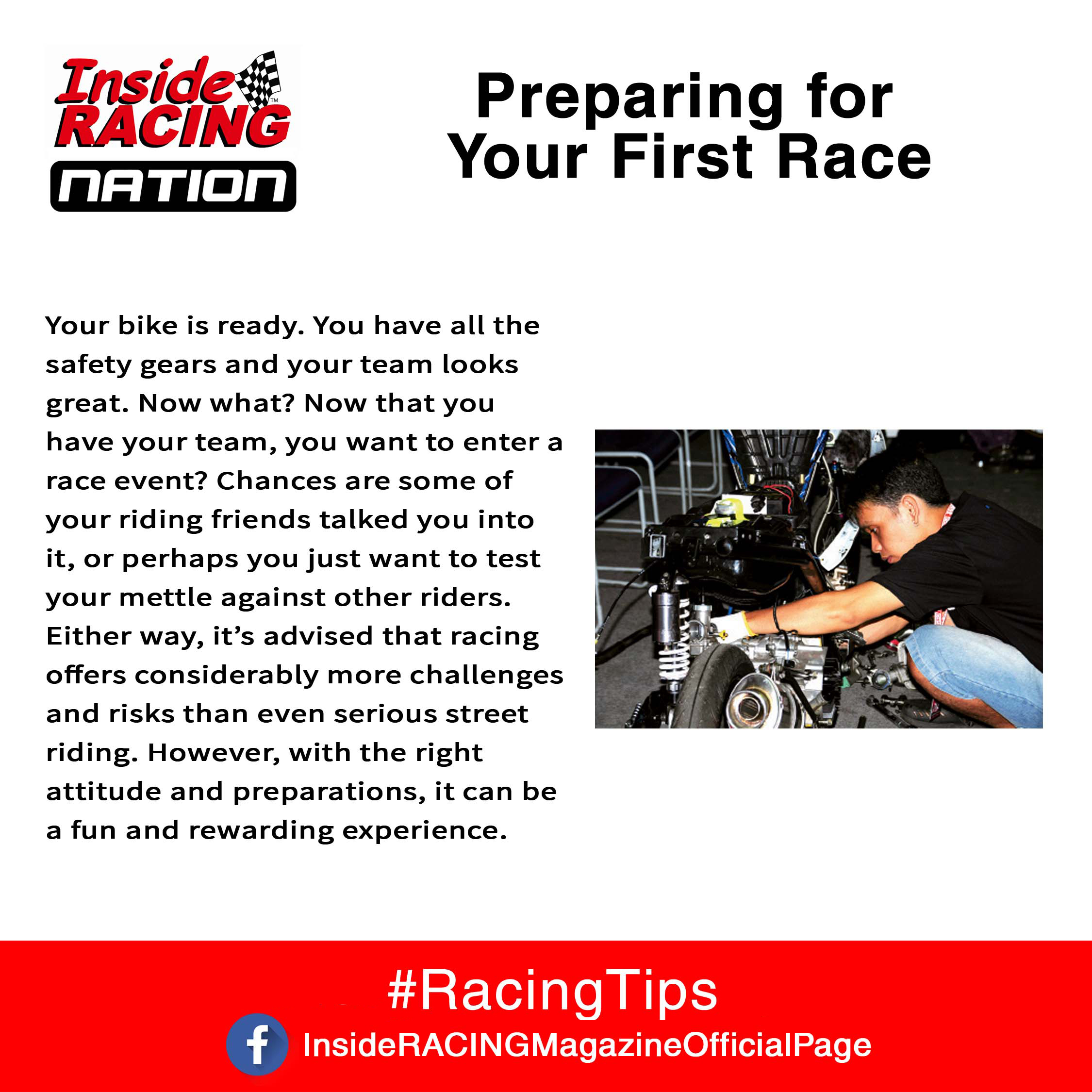 1 Prep Racing Tips