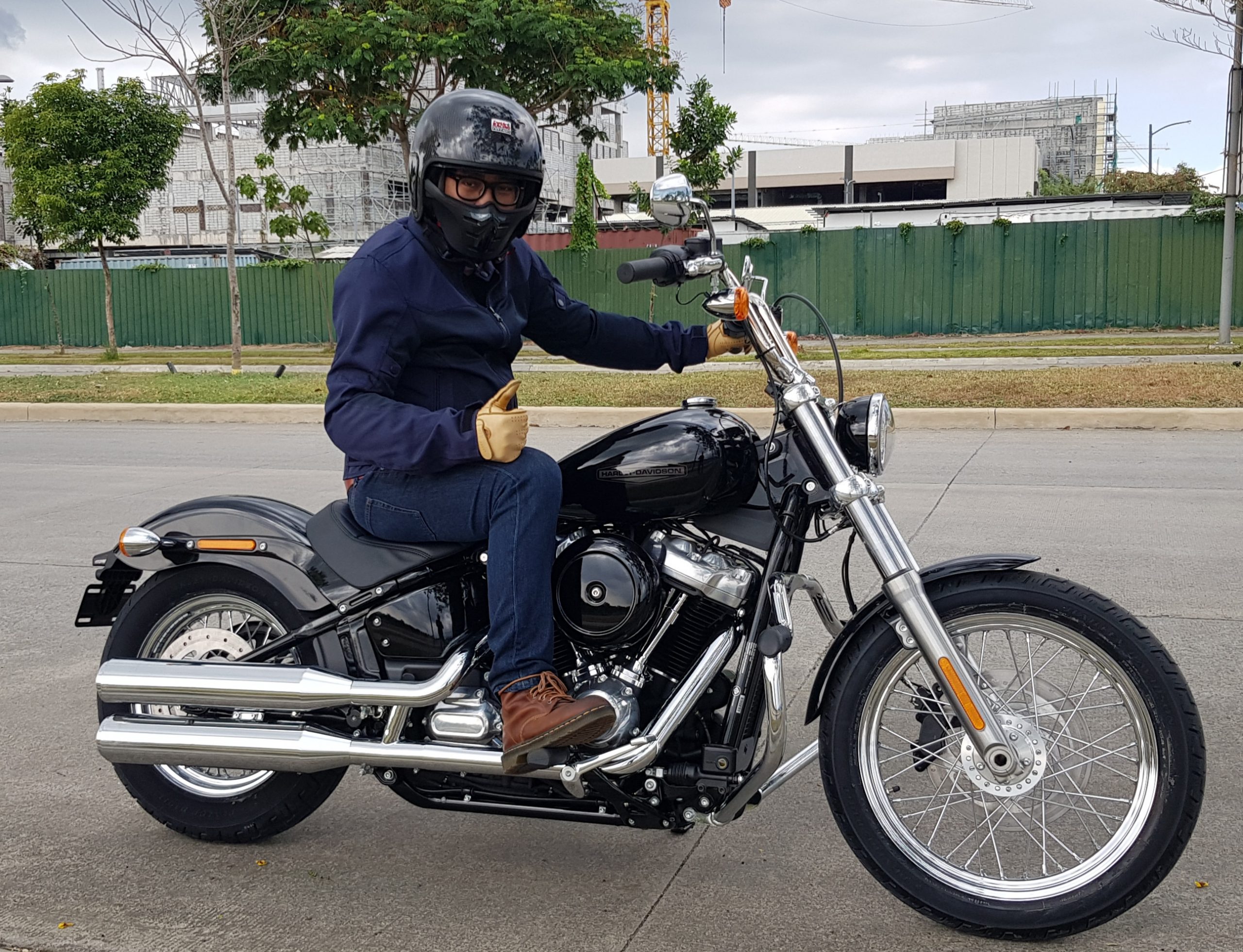 2021 softail standard exhaust