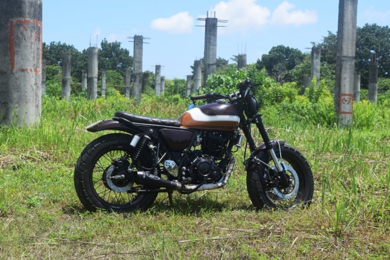 Insideracing Rusi Classic 250 Scrambler By Th Custom Build Cycles