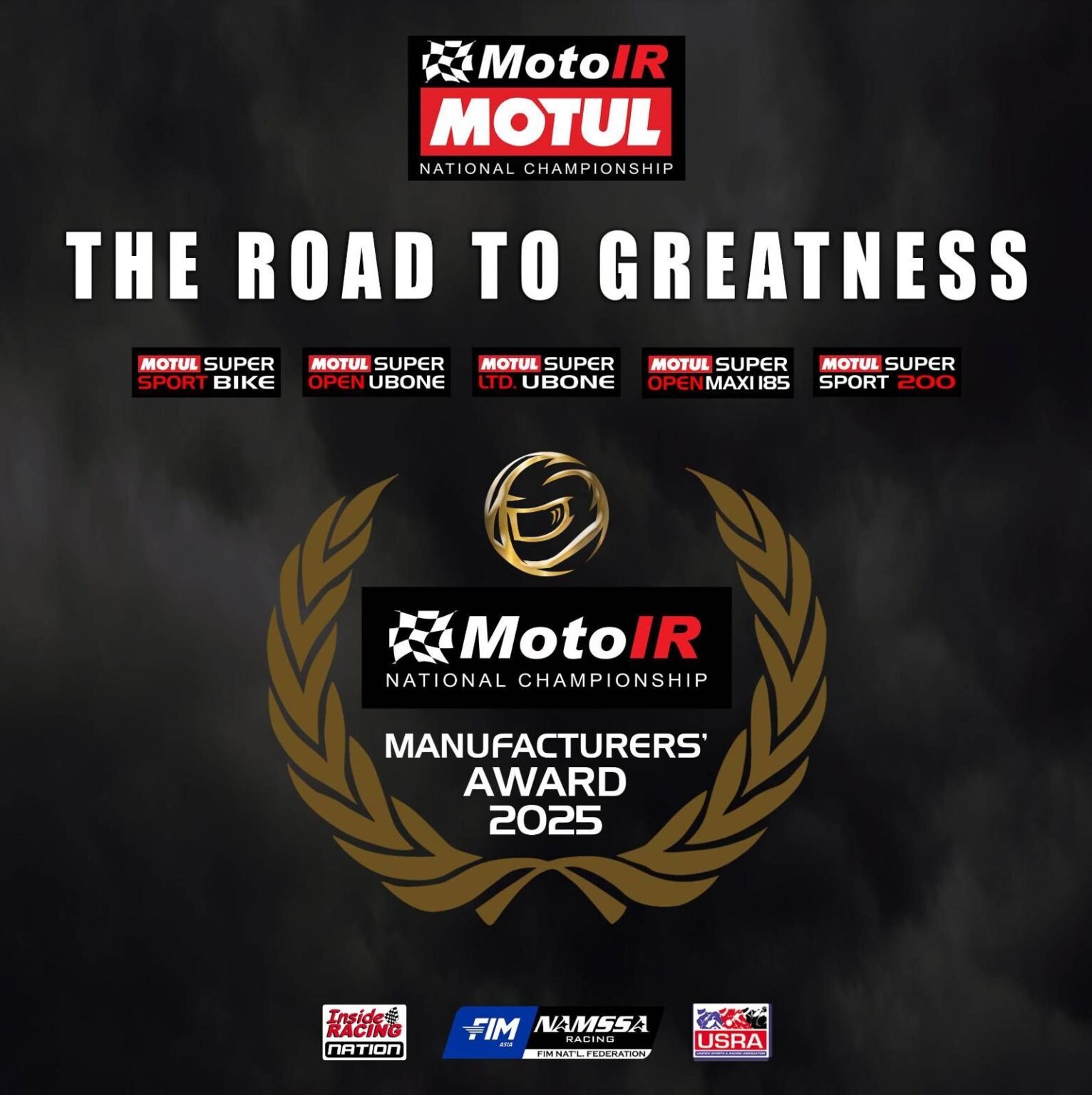InsideRACING MotoIR Championship Will Recognize Manufacturers in 2025
