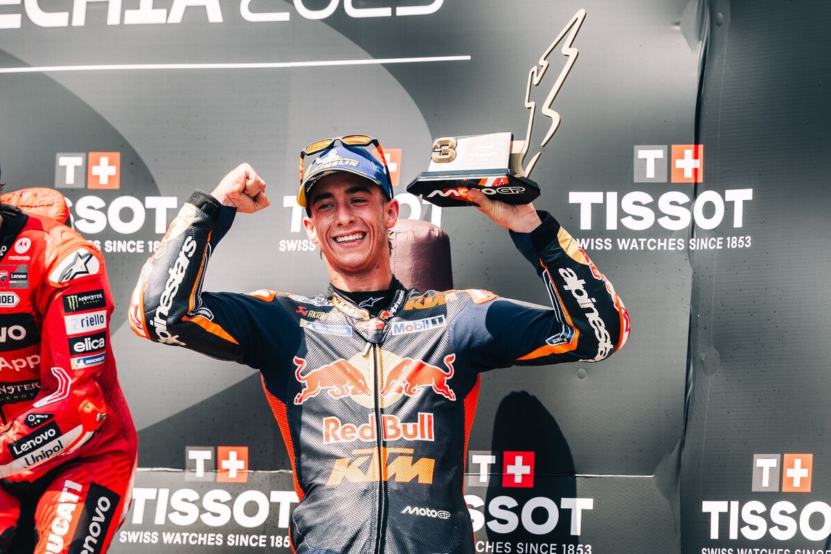 701152 Pedro Acosta Red Bull Ktm Motogp Rc16 Automotodrom Brno Cze 20 07 2025 100 12th Rnd