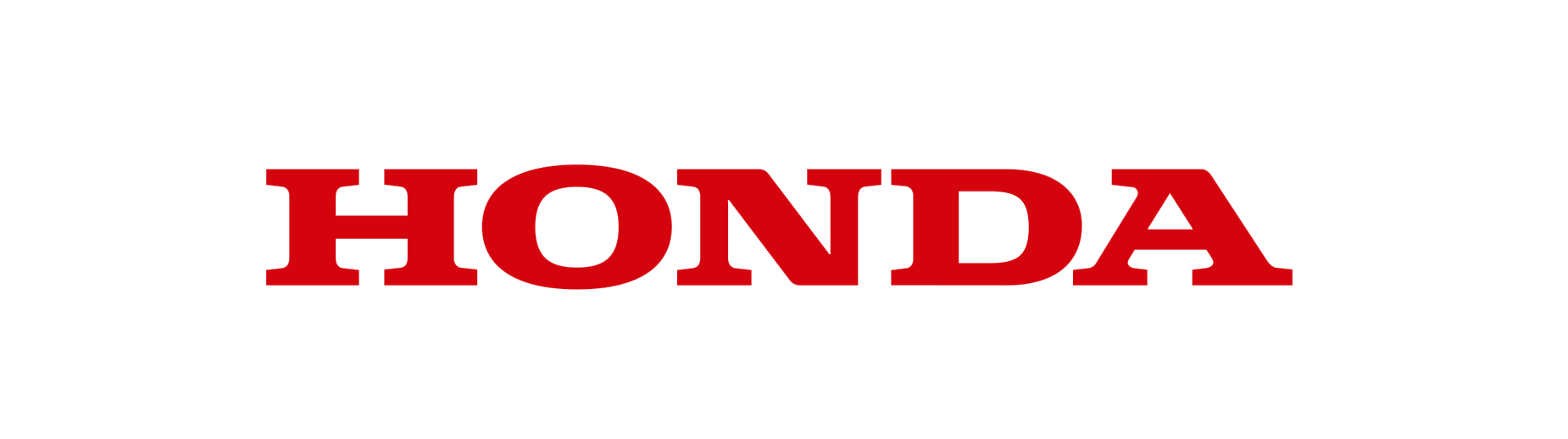 Honda Logo White Red