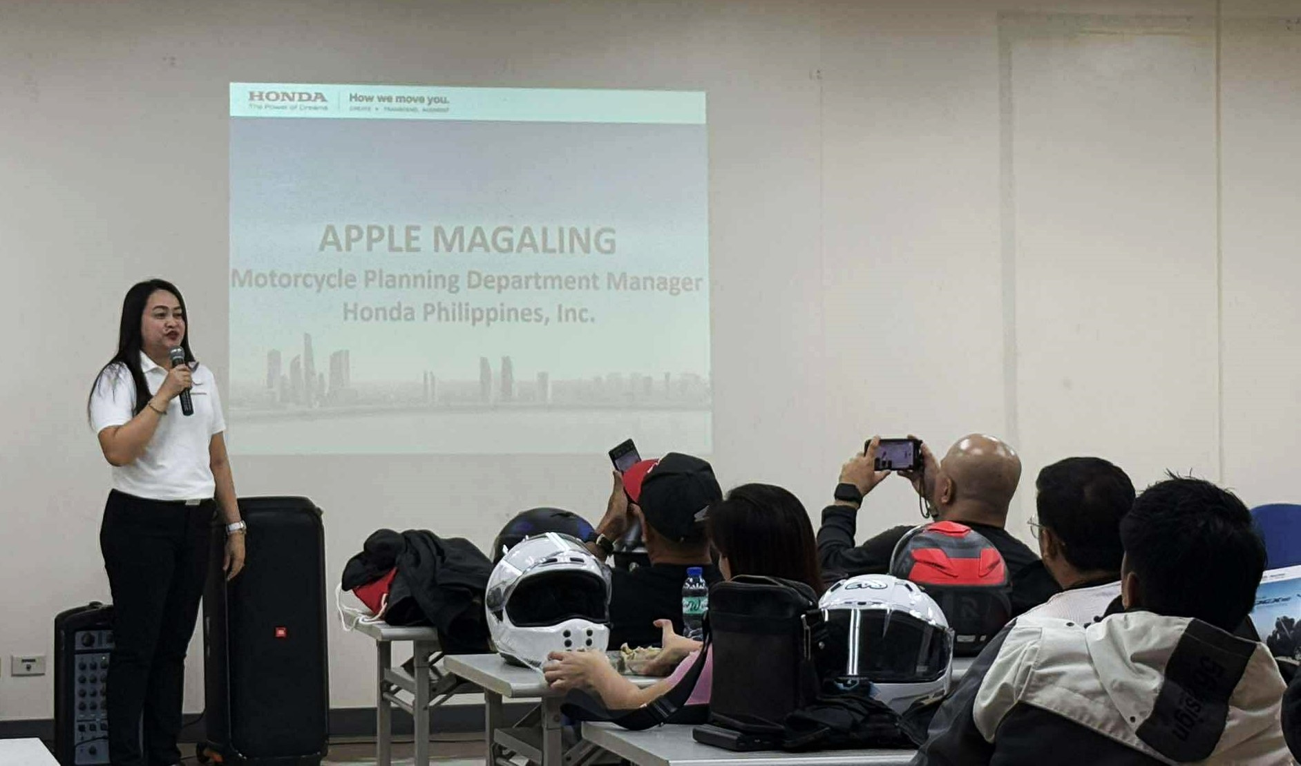Ms. Apple Magaling Dept. Manager