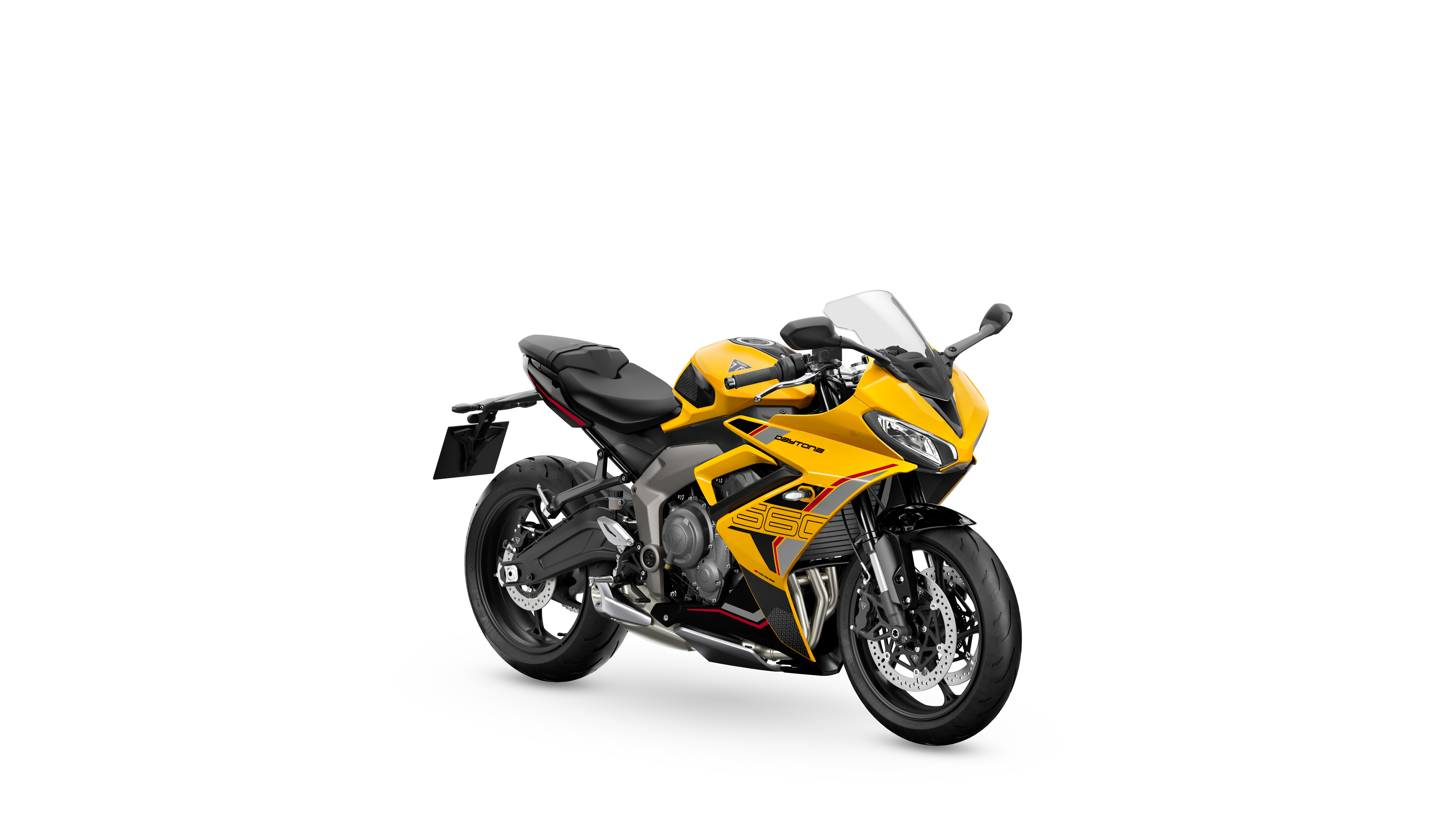 Daytona 660 My26 Cosmic Yellow Rhs Front Angle